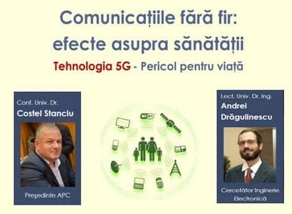 Asociaţia Pro Consumatori (APC): Conferinţă pe tema pericolului tehnologiei 5G, la Piatra-Neamţ