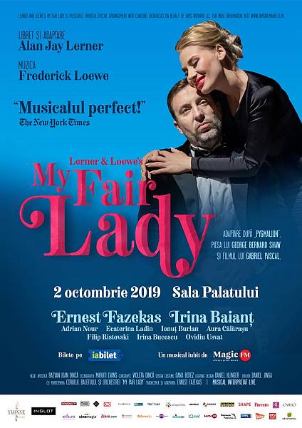 „My Fair Lady”- 2 octombrie 2019 - Sala Palatului