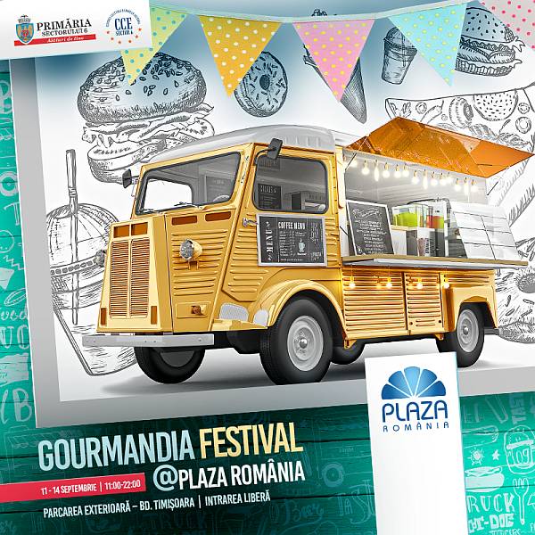 Gourmandia, festival de street food la Plaza Romania, intre 11-14 septembrie