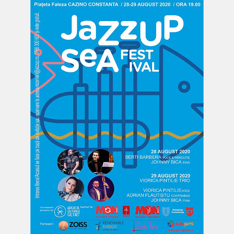 Jazz UP Sea Festival revine la Constanța cu două concerte de jazz în ultimul weekend de vară